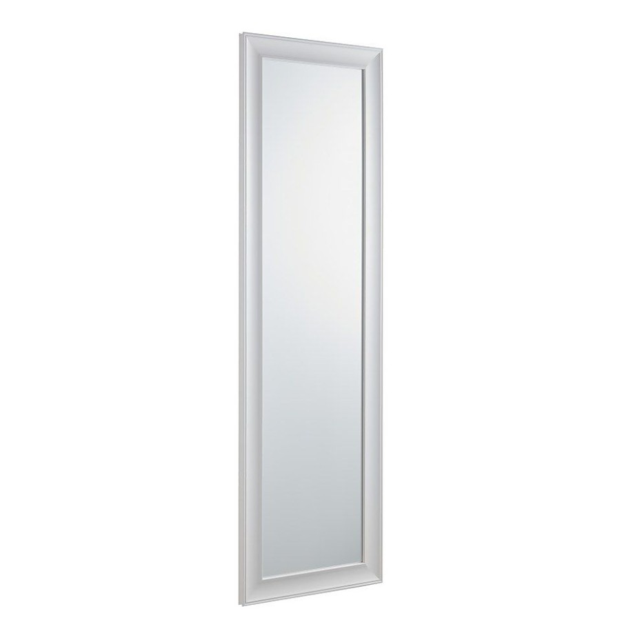 Homebase Mirrors | Coldrake Framed Mirror - White - 41X131Cm