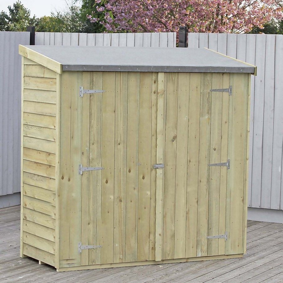 Homebase Garden Sheds | Shire Shed Overlap 6X3 Pent