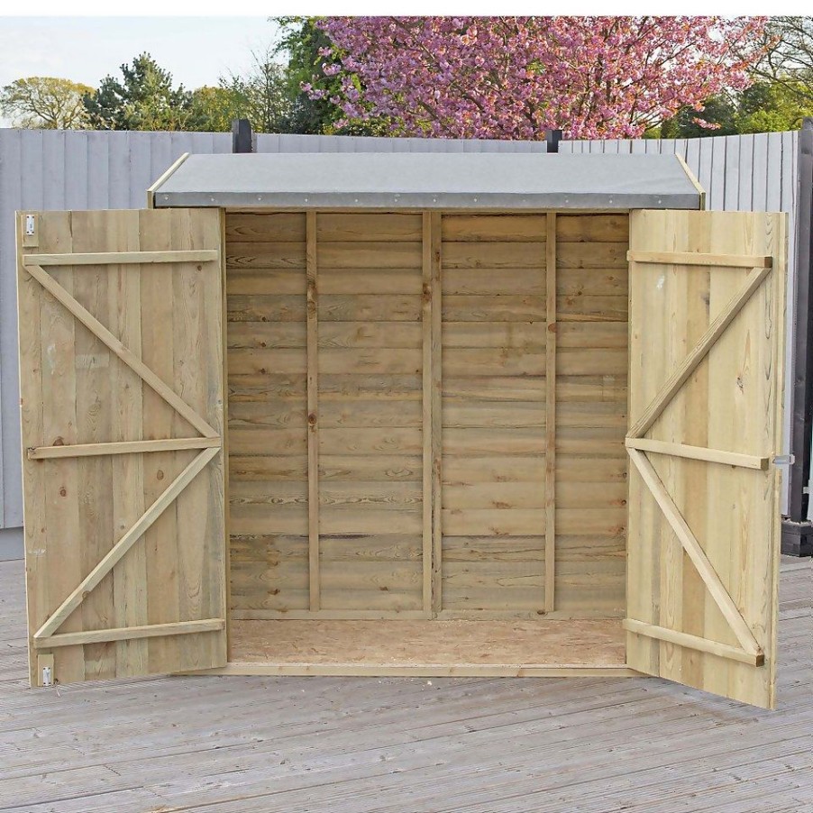 Homebase Garden Sheds | Shire Shed Overlap 6X3 Pent