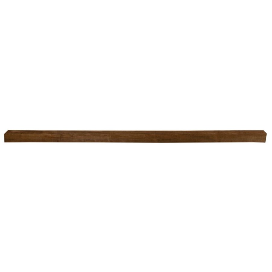 Homebase Garden Fencing | Brown Incised Fence Post 2.4M (2400 X 75 X 75Mm) - Pack Of 5