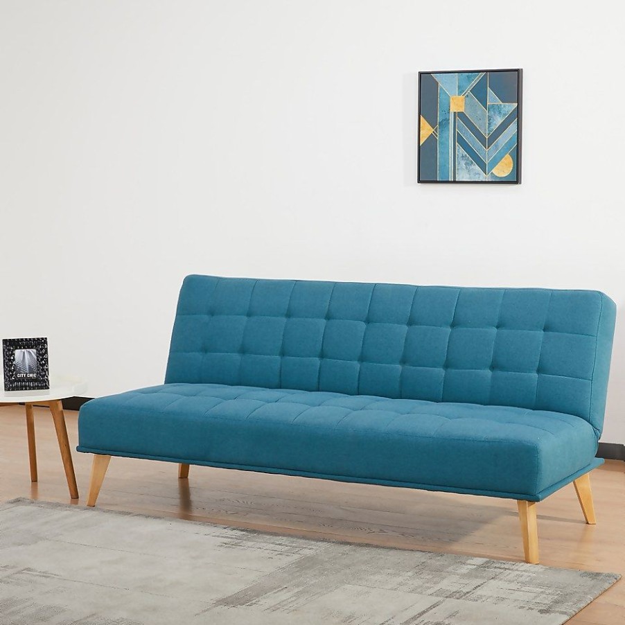 Homebase Sofas And Sofa Beds | Click Clack Kelly Sofa Bed - Teal