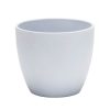 Homebase Plant Pots | Grey Stone Ceramic Cover Pot -25Cm