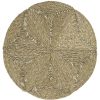 Homebase Rugs | Seagrass Circle Rug - Star - 122Cm