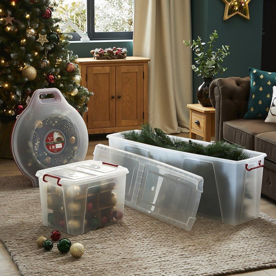 Homebase Storage Containers | Strata Extra Large Wreath Storage Box