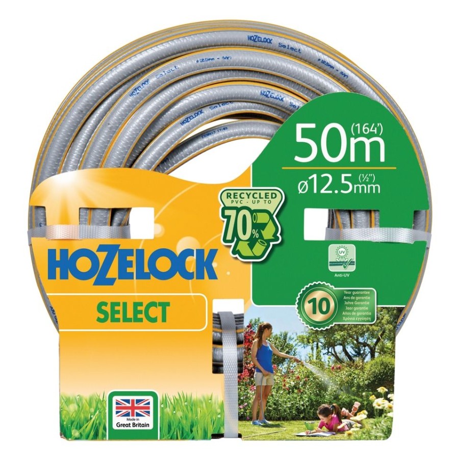 Homebase Garden Hoses & Watering | Hozelock Select 50M Hose (12.5Mm Diameter)