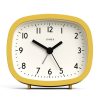 Homebase Clocks | Jones Cine Alarm Clock - Ochre