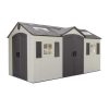 Homebase Garden Sheds | Lifetime 15 X 8Ft Outdoor Storage Shed - Installation Included