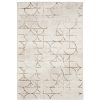 Homebase Rugs | Blair Shimmer Circle Rug - Cream - 120X170Cm