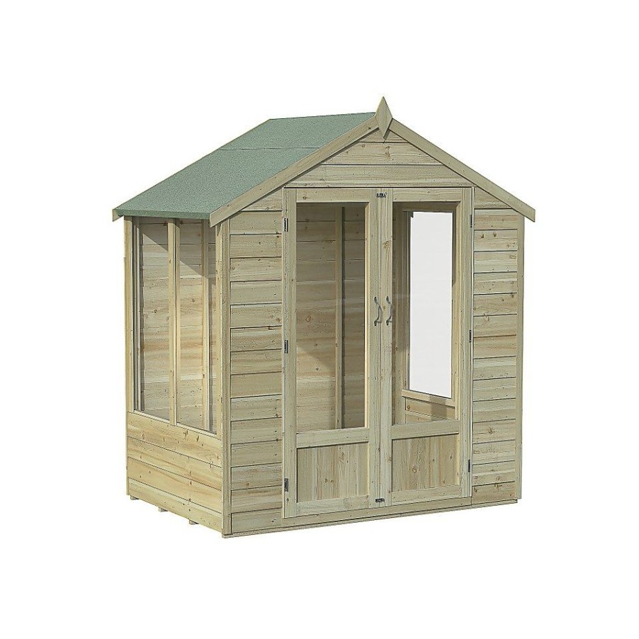 Homebase Garden Buildings | Oakley Overlapapex Summerhouse 6X4 (Home Delivery)