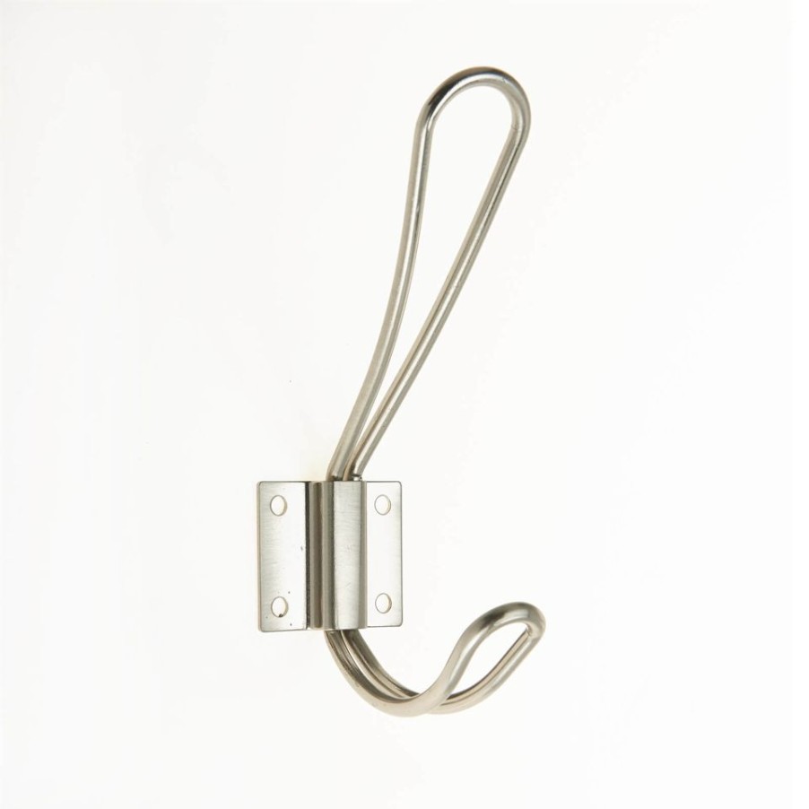 Homebase Hallway Furniture | Wire Hook - Satin Nickel