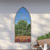 Homebase Mirrors | Mirroroutlet Buttercup Country Arch Extra Large Garden Mirror - 160X85Cm