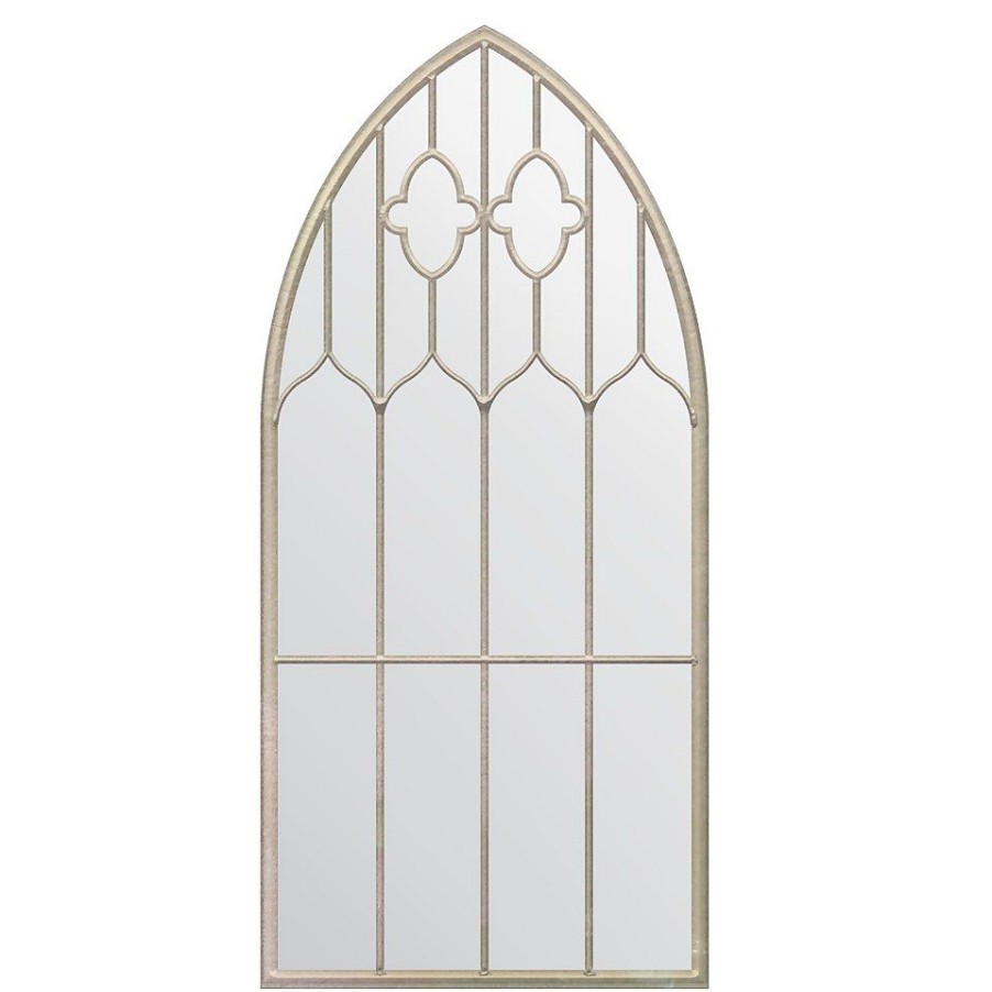 Homebase Mirrors | Mirroroutlet Buttercup Country Arch Extra Large Garden Mirror - 160X85Cm