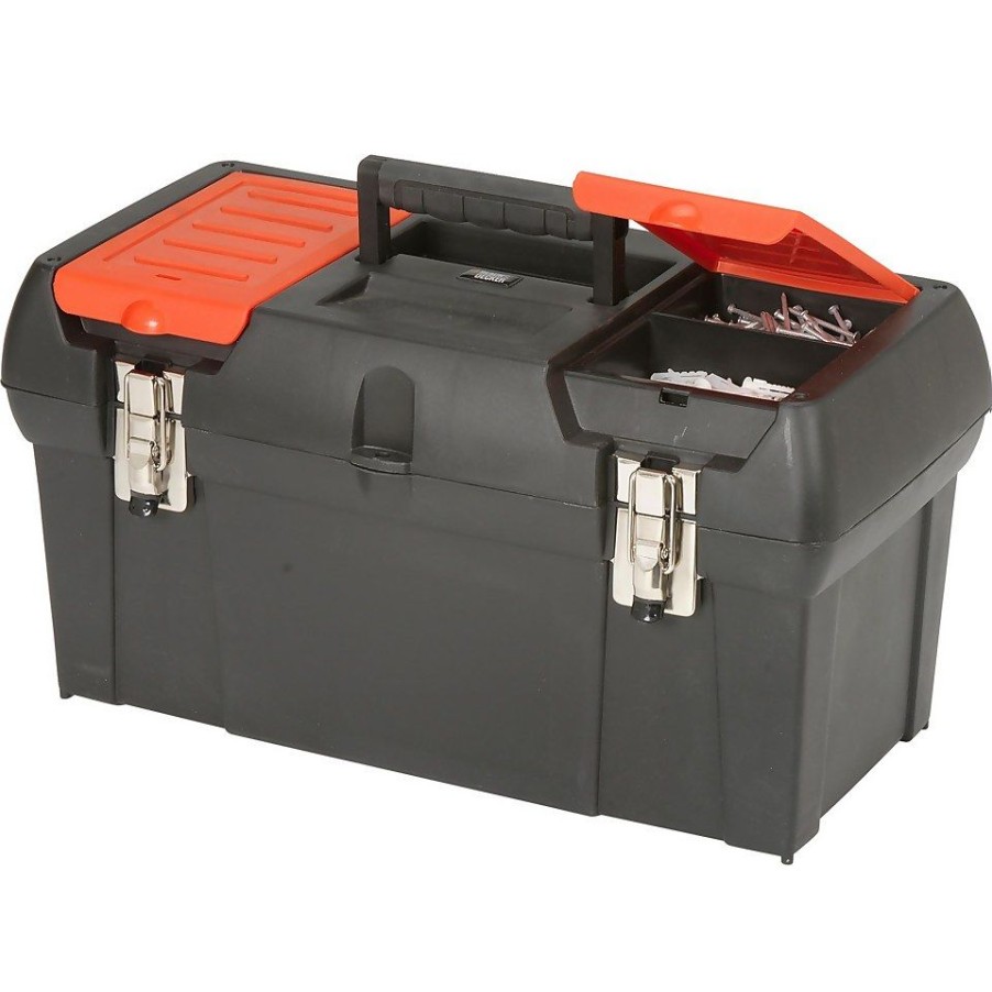 Homebase Tool Storage | Black And Decker Tool Box - 19In