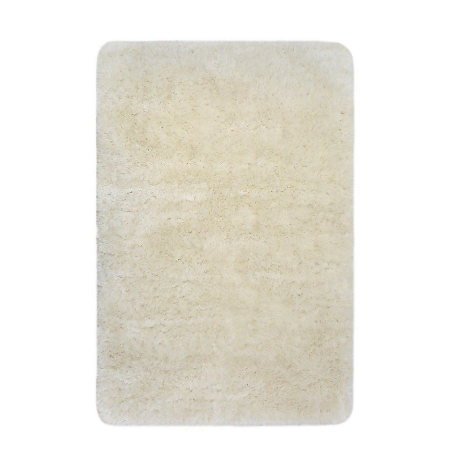 Homebase Rugs | Soft Washable Rug - Ivory - 100X150Cm