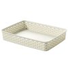 Homebase Office Furniture | Curver My Style A4 Rectangular Plastic Storage Organiser - Vintage White