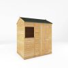 Homebase Garden Sheds | Mercia 6 X 4Ft Overlap Reverse Apex Shed