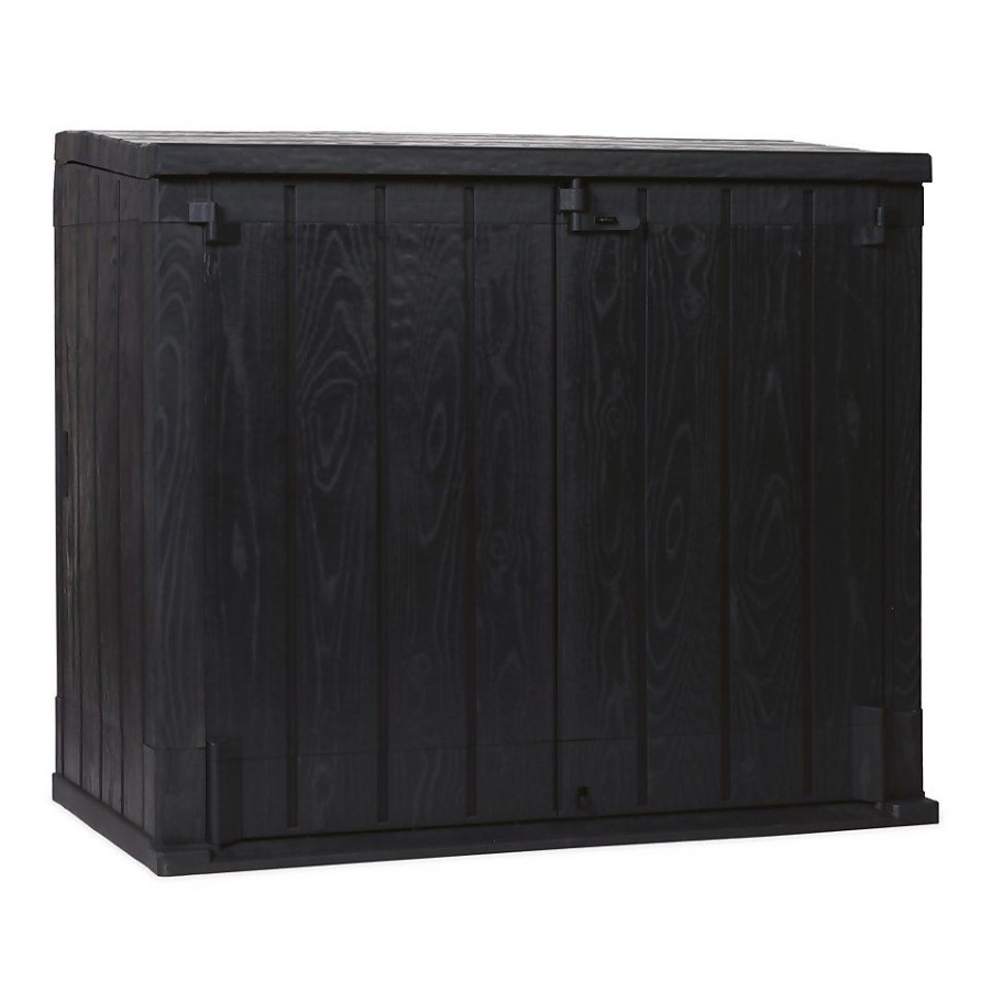 Homebase Garden Storage | Toomax Stora Way Plus Xl 1270L Garden Storage Box - Anthracite