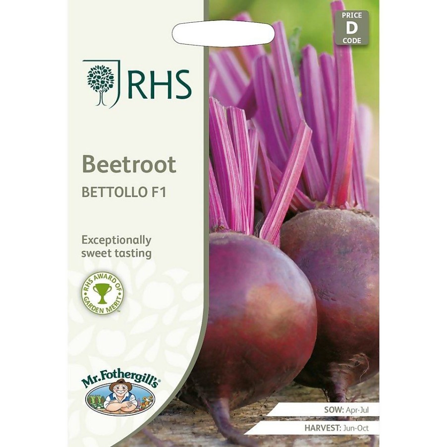 Homebase Seeds | Mr. Fothergill'S Rhs Beetroot Bettollo F1 Seeds