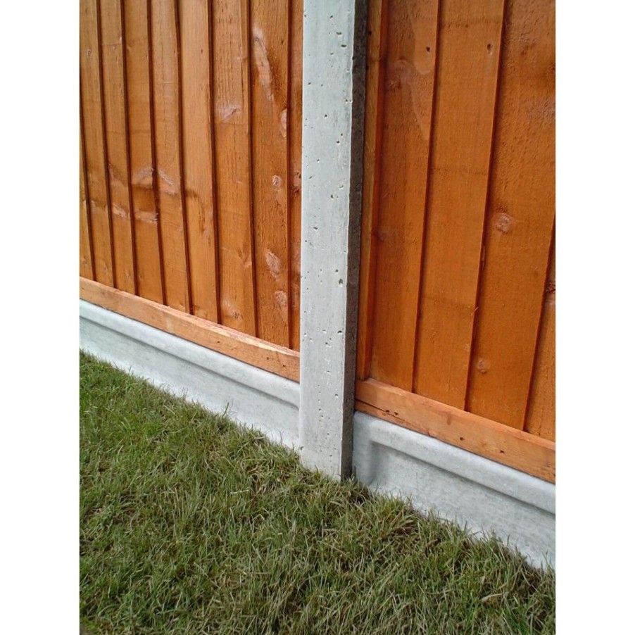 Homebase Garden Fencing | Forest Lightweight Concrete Gravel Board 1.83M (145 X 1830 X 50Mm) - Pack Of 5