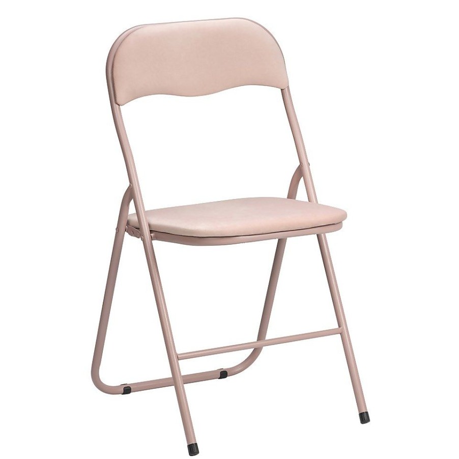 Homebase Dining Room Furniture | Folding Chair - Blush