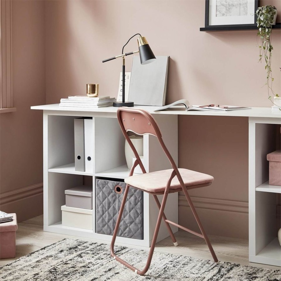 Homebase Dining Room Furniture | Folding Chair - Blush