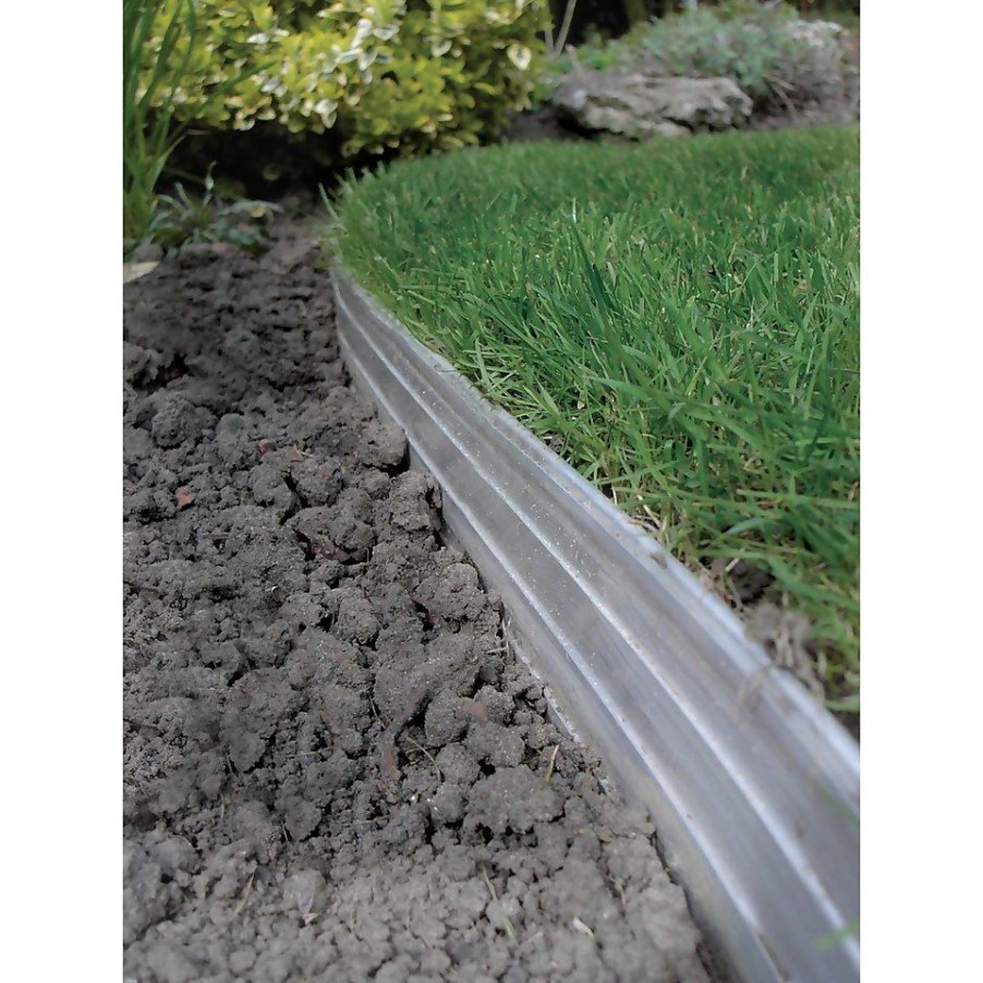 Homebase Lawn & Garden Edging | Swift Edge Garden Edging - 12M - Natural