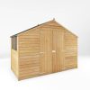 Homebase Garden Sheds | Mercia 5Ft X 10Ft Overlap Apex Shed