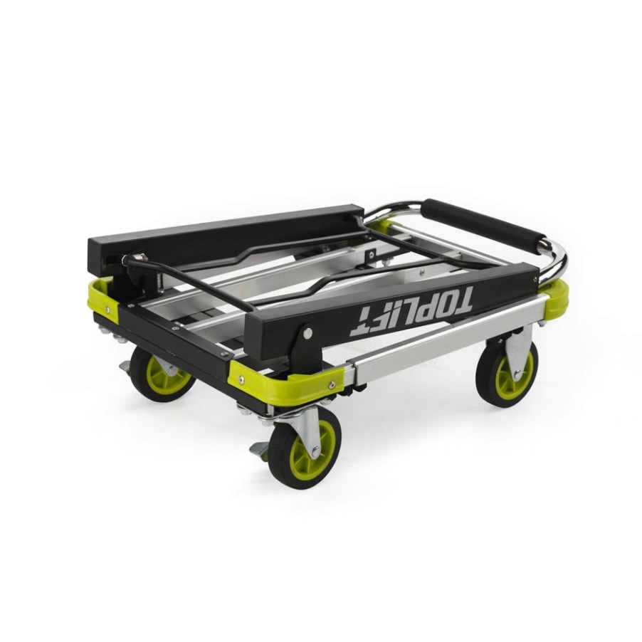 Homebase Garden Hand Tools | Toplift Aluminium Platform Trolley - 150Kg