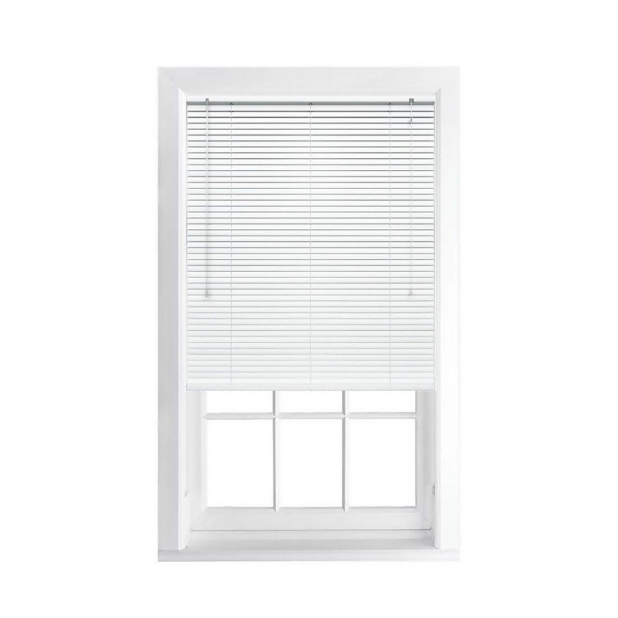 Homebase Storage & Home Deals | White 25Mm Pvc Venetian Blind - 180X152Cm