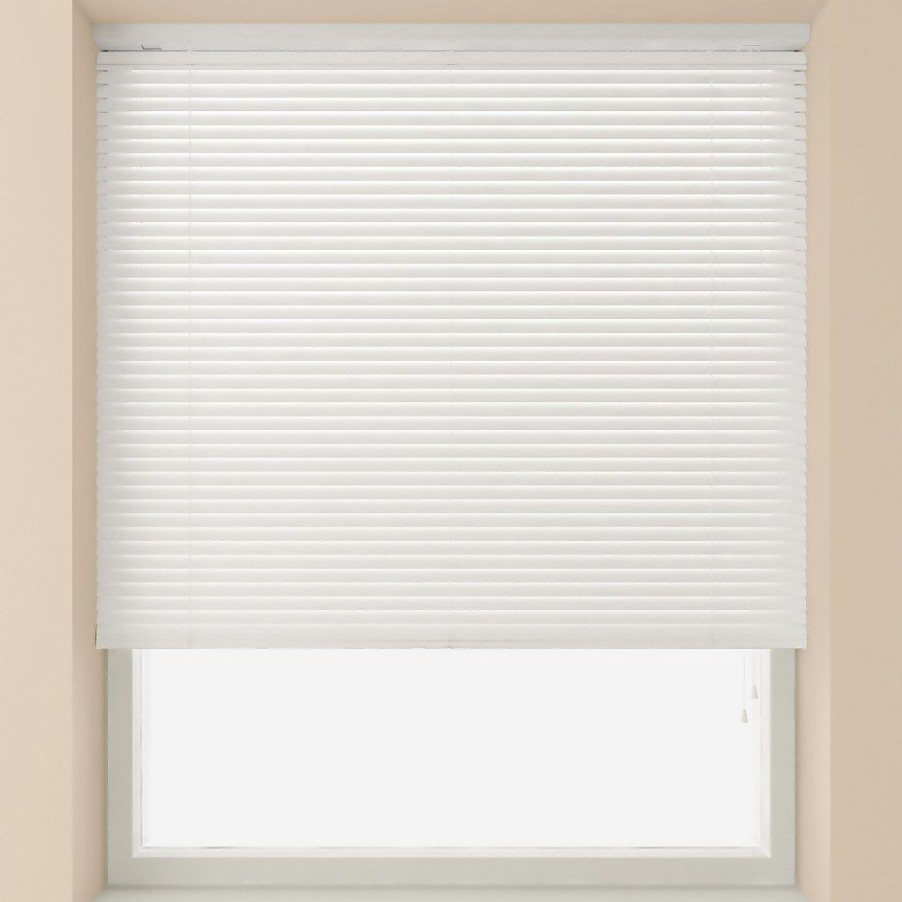 Homebase Storage & Home Deals | White 25Mm Pvc Venetian Blind - 180X152Cm