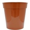 Homebase Plant Pots | Flower Pot In Orange - 25Cm