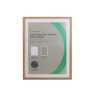 Homebase Photo Frames | Box Poster Frame - 60X80Cm - Oak