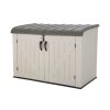 Homebase Garden Storage | Lifetime Horizontal Storage Shed Xl 6 X 3.5Ft - 2123L