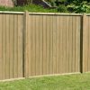 Homebase Garden Fencing | Forest Vertical Tongue & Groove Fence Panel - 6Ft - Pack Of 4