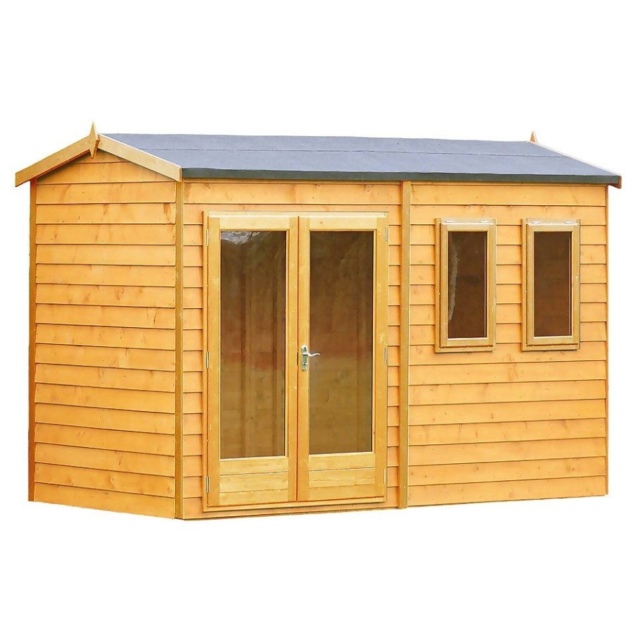 Homebase Garden Buildings | Shire 10 X 7Ft Double Door Garden Office