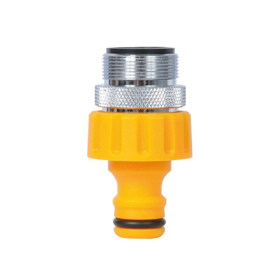 Homebase Garden Hoses & Watering | Hozelock Indoor Threaded Tap - Male