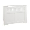 Homebase Hallway Furniture | Lloyd Pascal Radiator Cover With Shaker Style In White - Medium