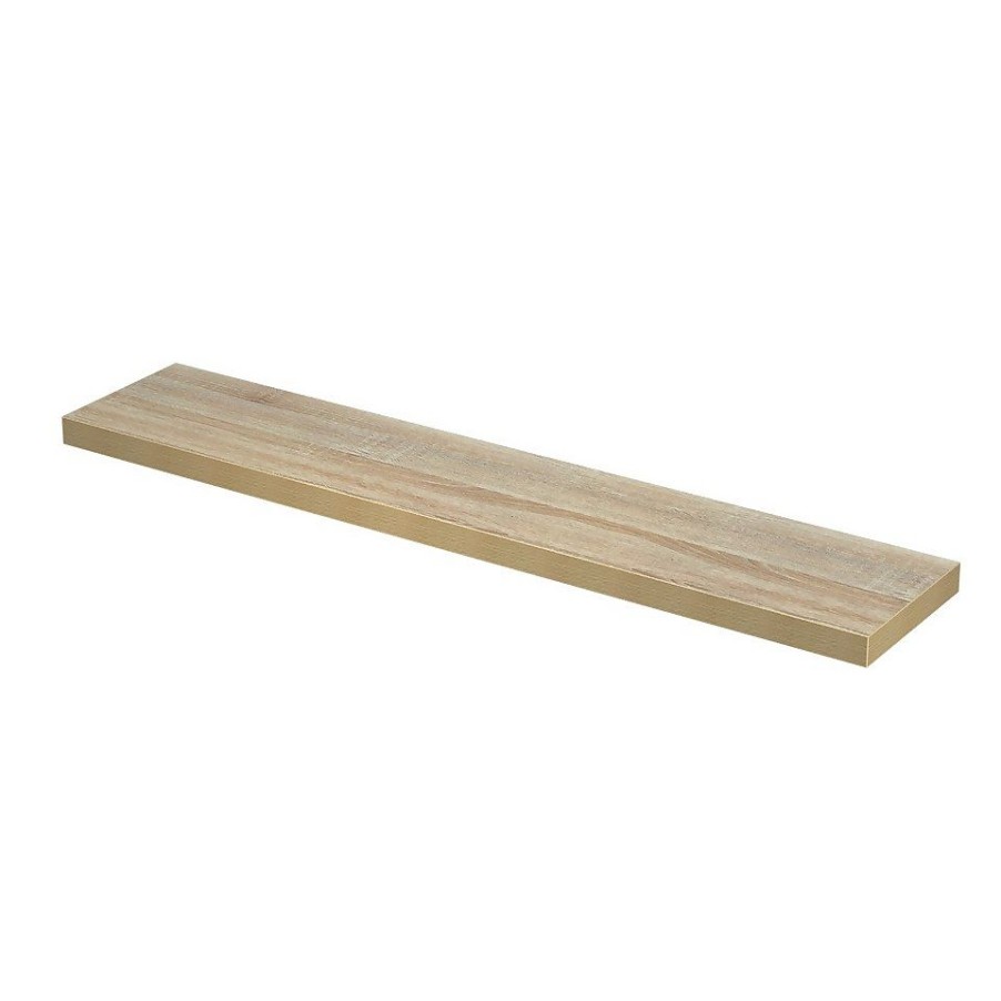 Homebase Storage & Home Deals | Floating Shelf - Sanoma Oak - 1200 X 240 X 38Mm