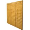 Homebase Garden Fencing | Forest Larchlap Lap 1.5M Fence Panel - Pack Of 5