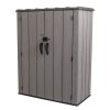 Homebase Garden Storage | Lifetime 1500L Rough Cut Vertical Storage Cabinet