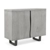 Homebase Living Room Furniture | Dalston Grey Ash Small Sideboard