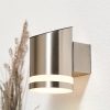 Homebase Solar Garden Lights | Coniston Led Down Solar Wall Light - Stainless Steel