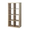 Homebase Storage & Home Deals | Clever Cube 2X4 Storage Unit - Oak