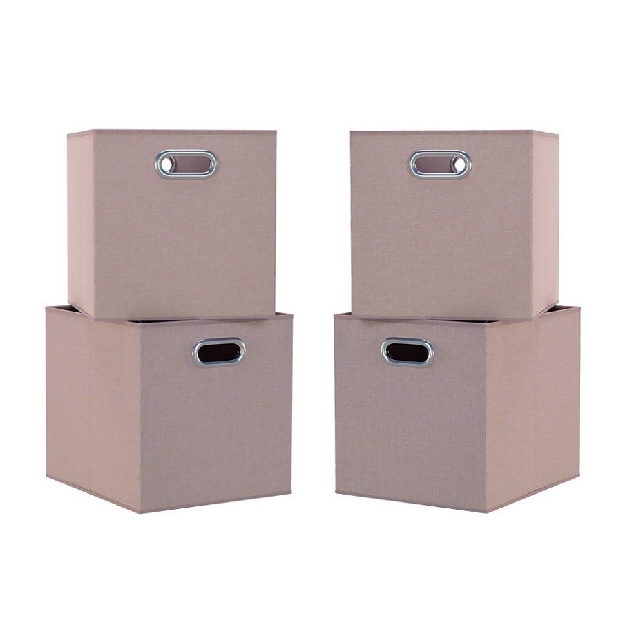 Homebase Cube Storage | Clever Cube Inserts - Set Of 4 - Blush