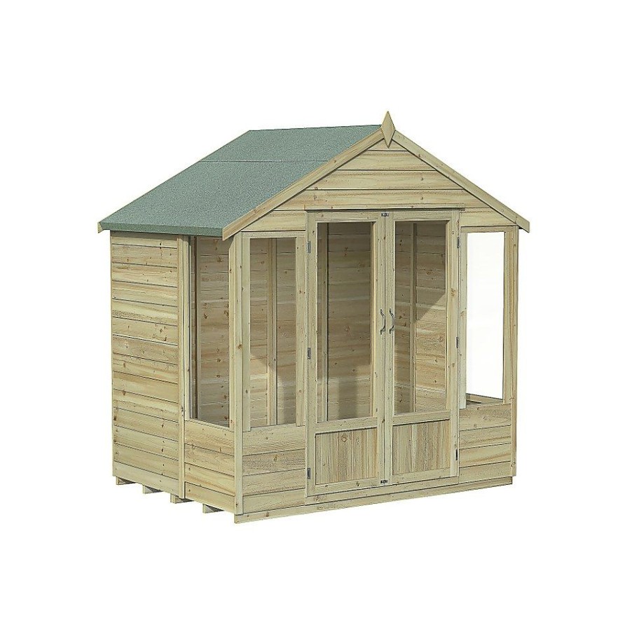 Homebase Garden Buildings | Oakley Overlapapex Summerhouse 7X5 (Installed)