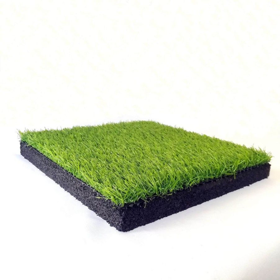 Homebase Artificial Grass | Artificial Grass Rubber Tile - 0.3M