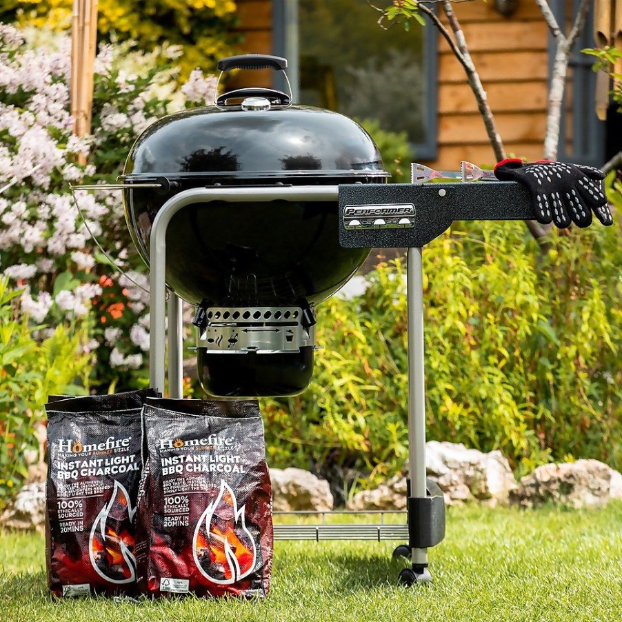 Homebase Bbq Fuel | Homefire 4 Pack Instant Light Charcoal Bags