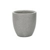 Homebase Plant Pots | Sierra Grey Egg Planter - 32Cm