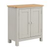 Homebase Living Room Furniture | Norbury Petite Cabinet - Grey