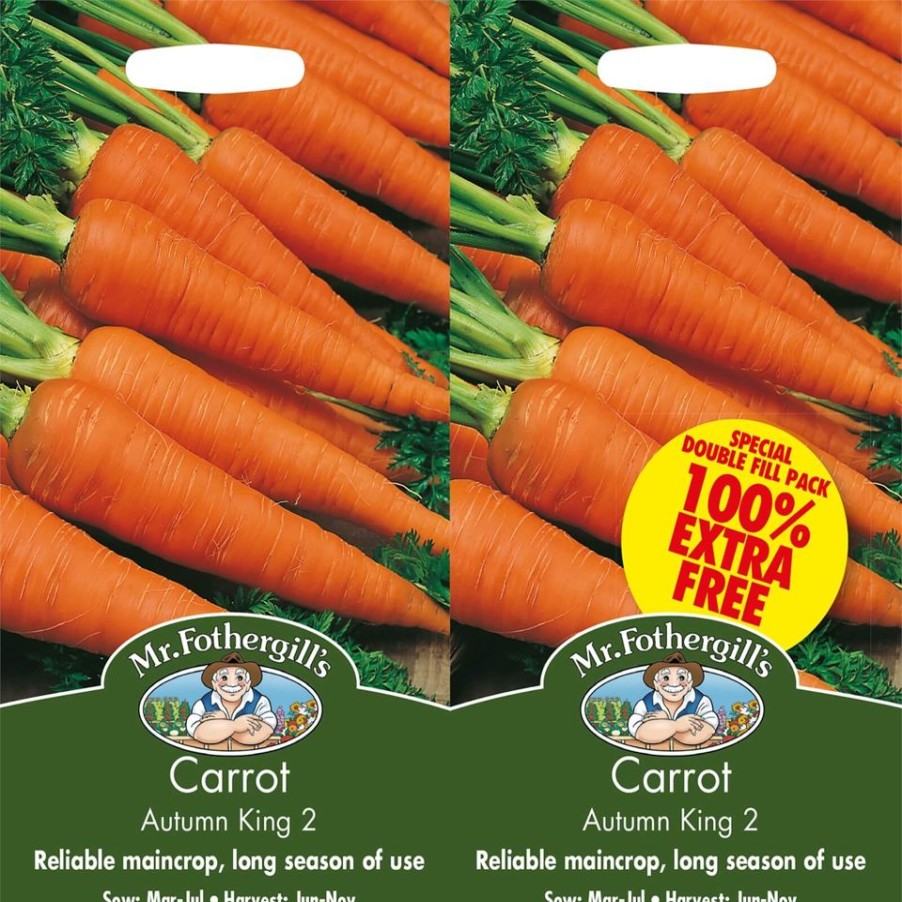 Homebase Seeds | Mr. Fothergill'S Carrot Autumn King